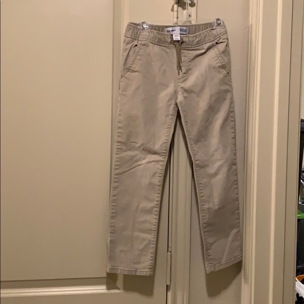 Gap Tan Comfortable Pull Up pants with draw string